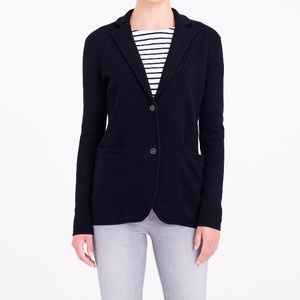 Black sweater blazer